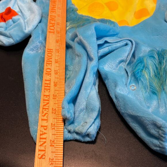 In Character Lil’ Monster Infant Costume 12-18M Baby Halloween Outfit Blue - Picture 4 of 6